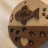 Personalized cat ornament