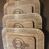 Personalized Modern Cribbage Board